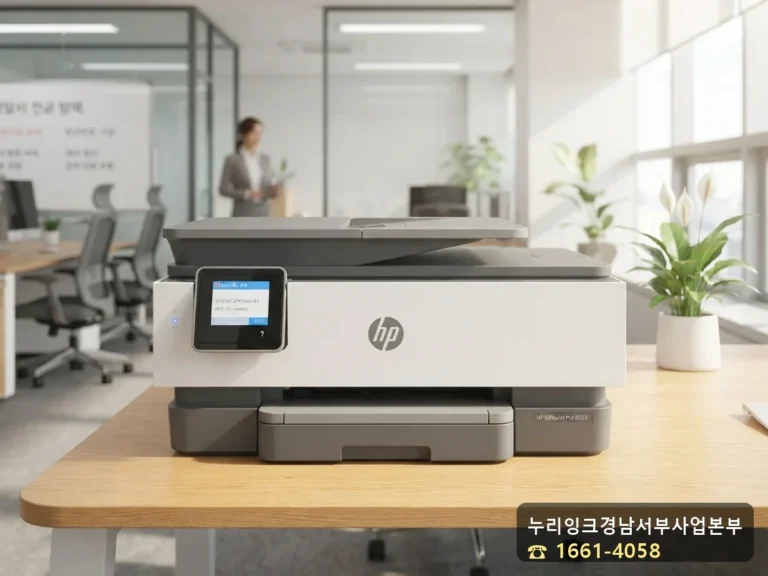 HP OfficeJet Pro 8025 62.80.23 에러 화면