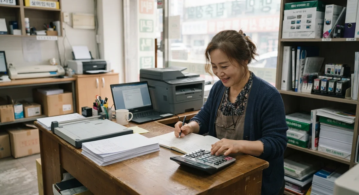진주 무한잉크프린터렌탈 비용계산