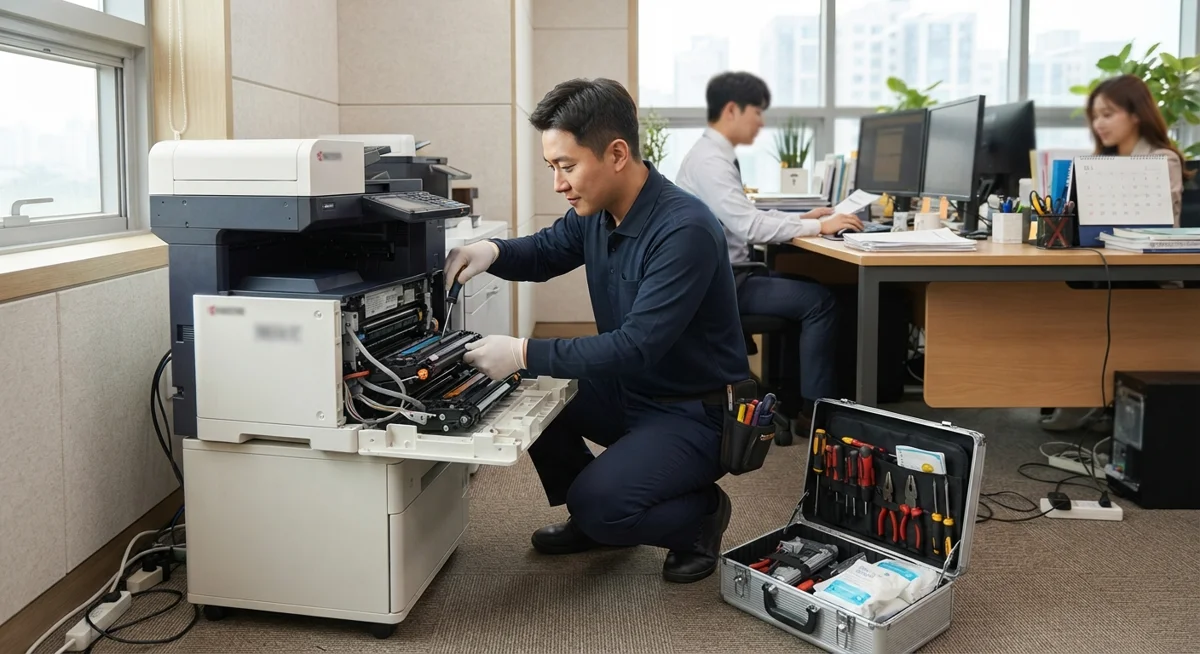 진주프린터렌탈 A/S 출동 서비스