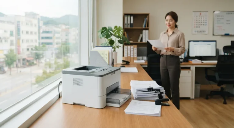 진주프린터임대 사무실 프린터
