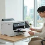 EPSON WORKFORCE PRO WF-C5290 사무실 설치