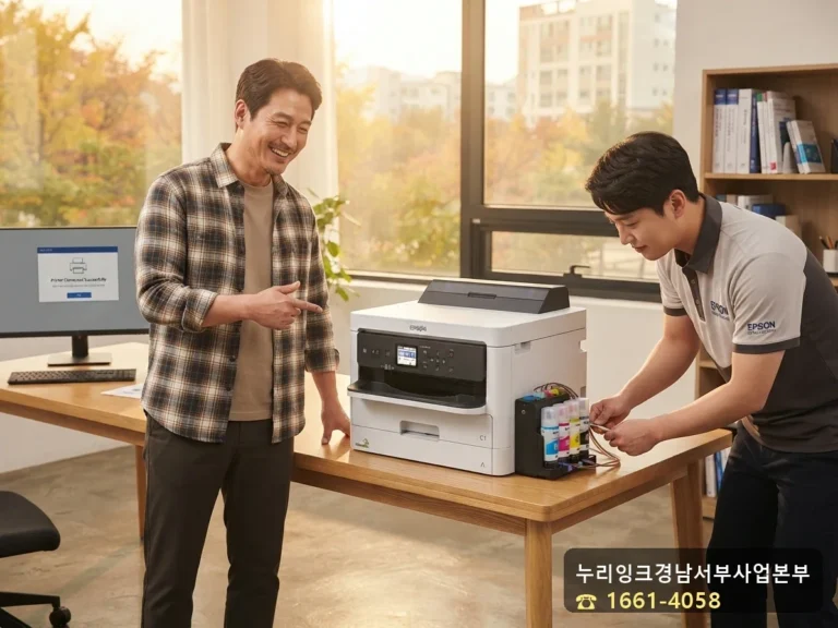 사천 프린터 렌탈 설치